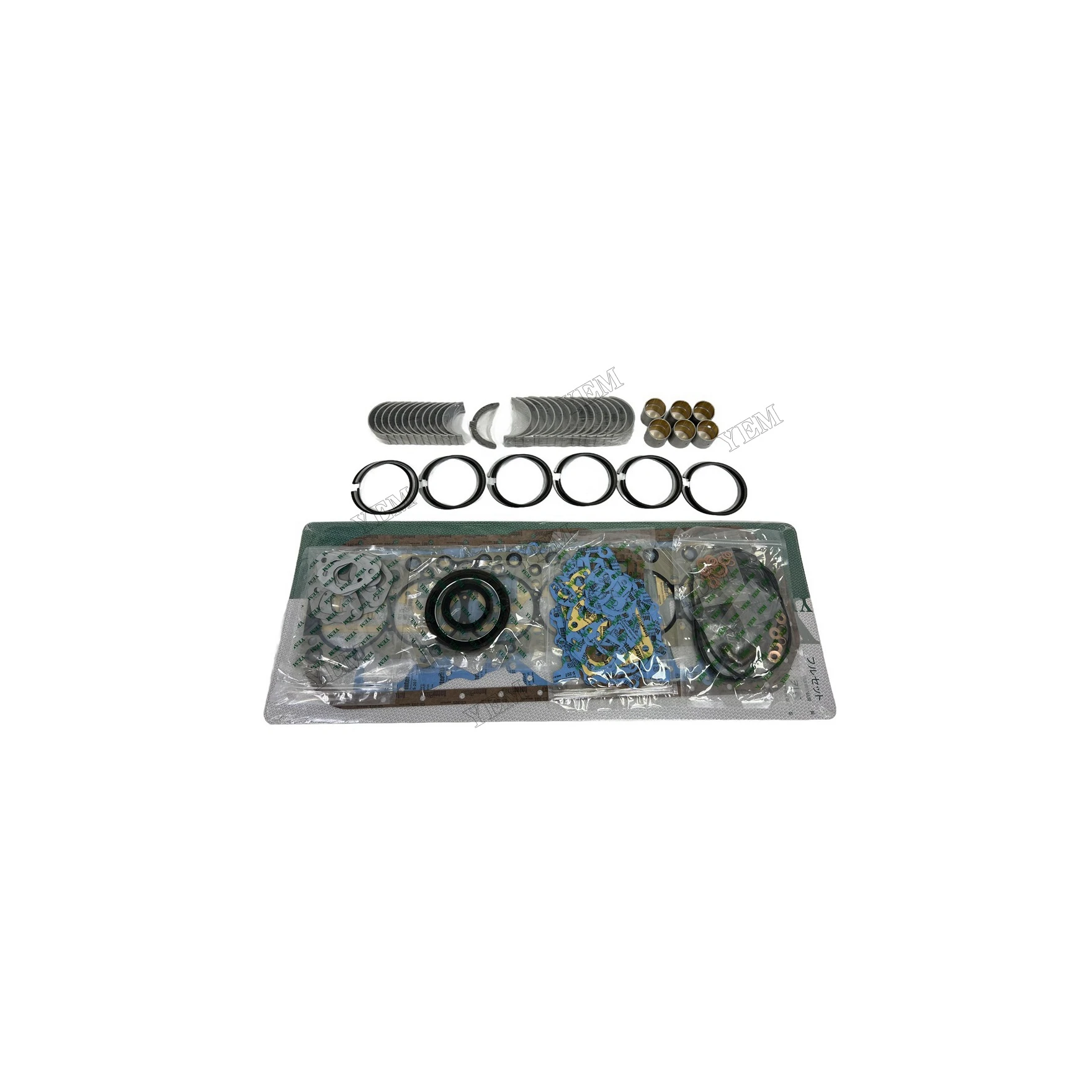 6BG1 Overhaul Re-ring Kit Engine Parts Fits for Isuzu Standard Size Engine Parts