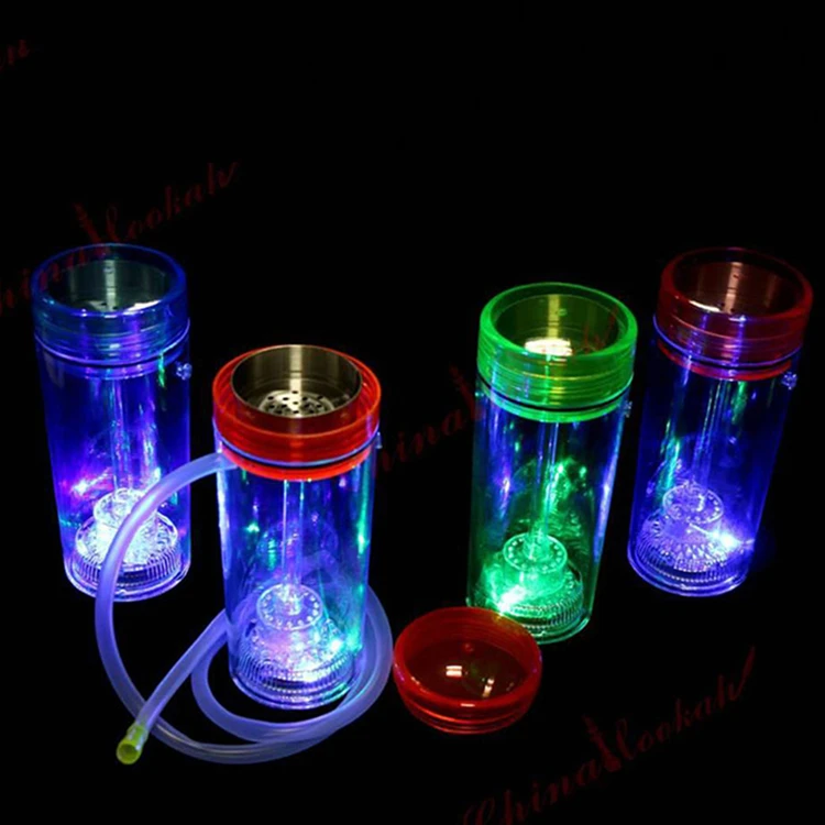 Large Portable Hookah Cup with LED Lights – Kazaam Hookah Pops
