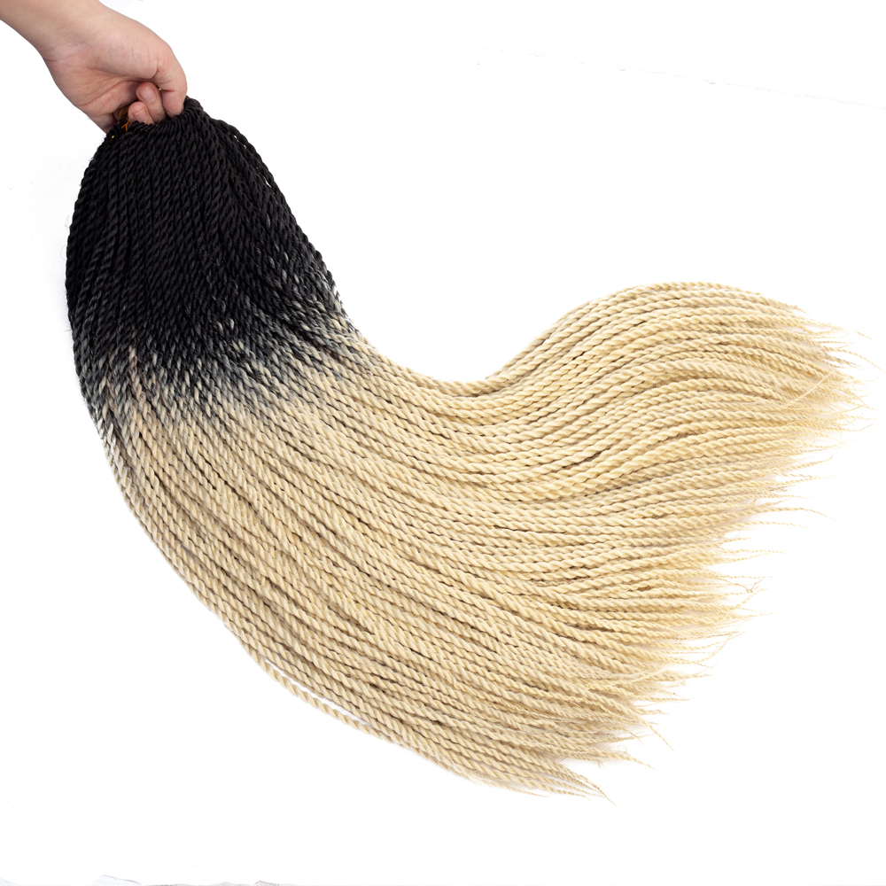 Хит продаж, 24 дюйма, 20 стендов, Омбре, синтетические косички