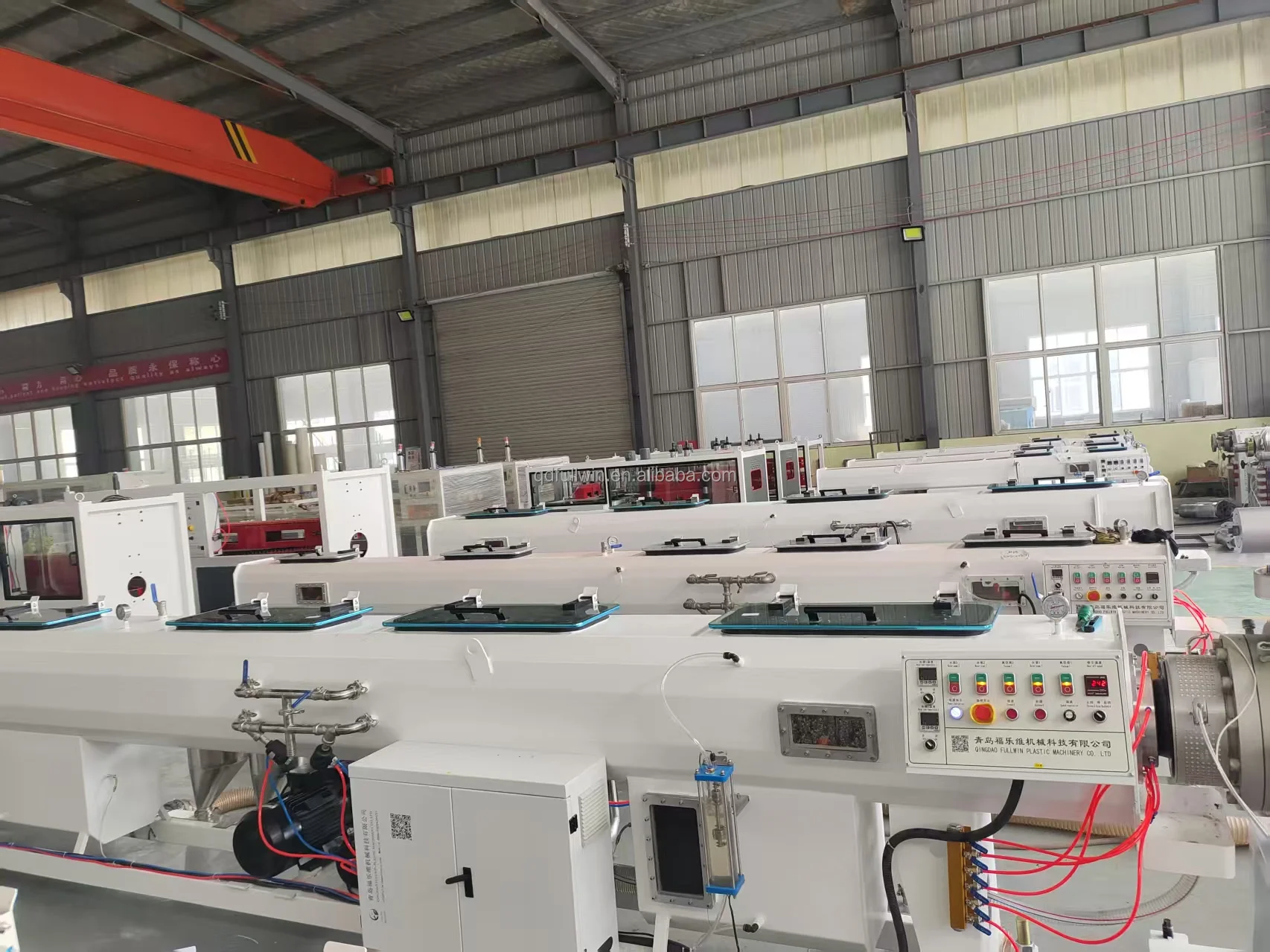 Fully Automatic PE PP PPR Pla Plastic Pipe Manufacturing Extruder Machine for Produce Field Irrigation Pipe