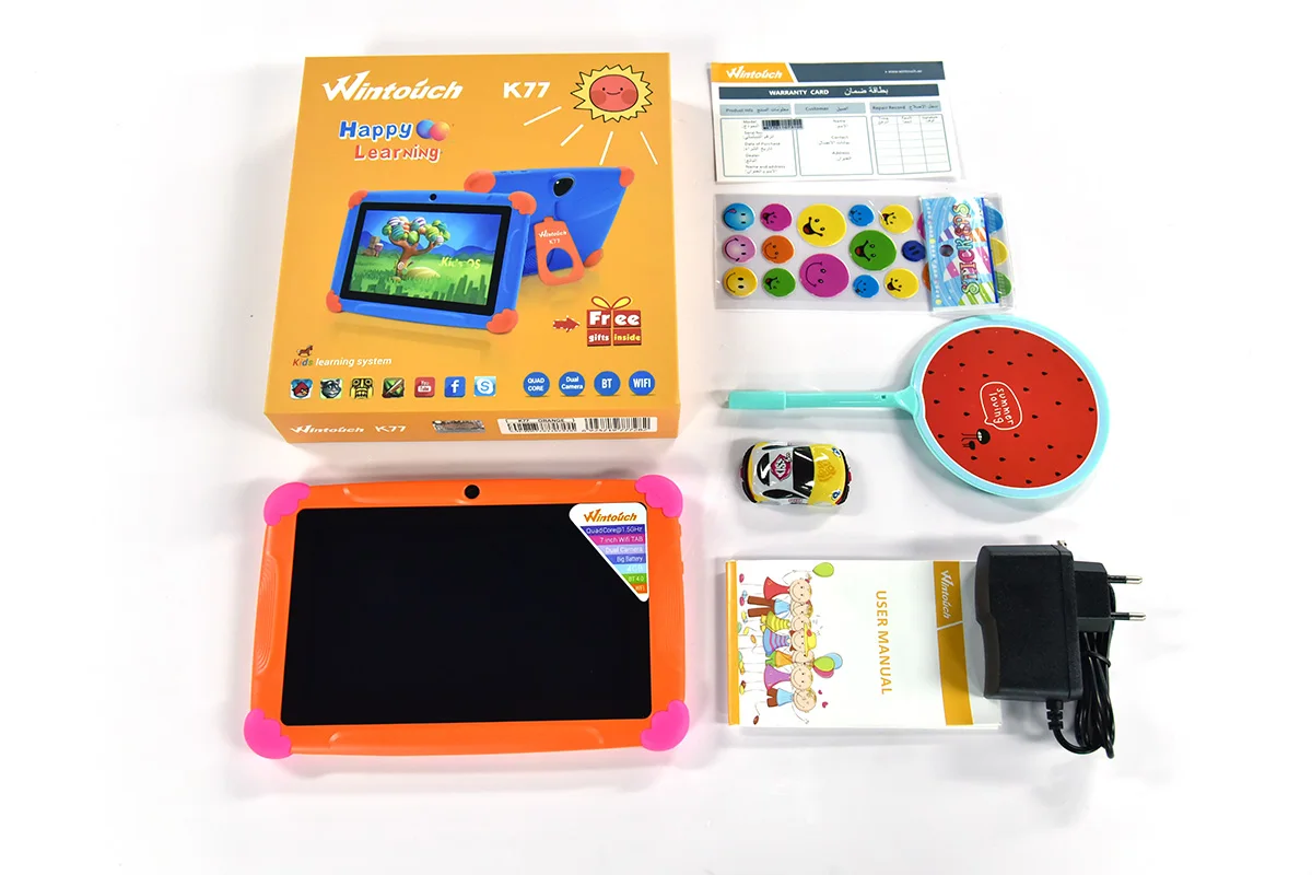 Wintouch Custom Logo Cheapest 7 Inch Wifi Kids Tablet PC Children Educational Android Gaming Kids Teblets
