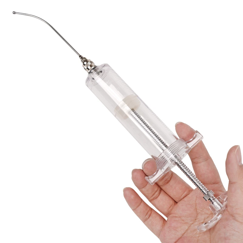 Livestock Bend Head Feeding Syringe Needle Stainless Steel Rabbit ...
