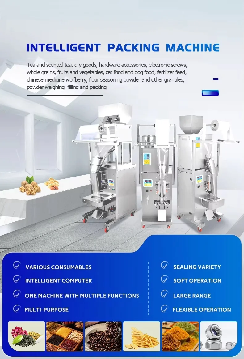 5KG 10KG Automatic Rice Packing Machine, Rice Packing Packaging Machine ...