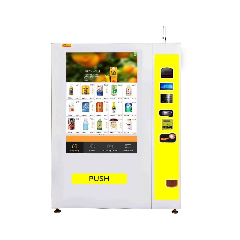Freshly Brewed Coffee Vending Machine Automatic Sandwich Vending Machine
