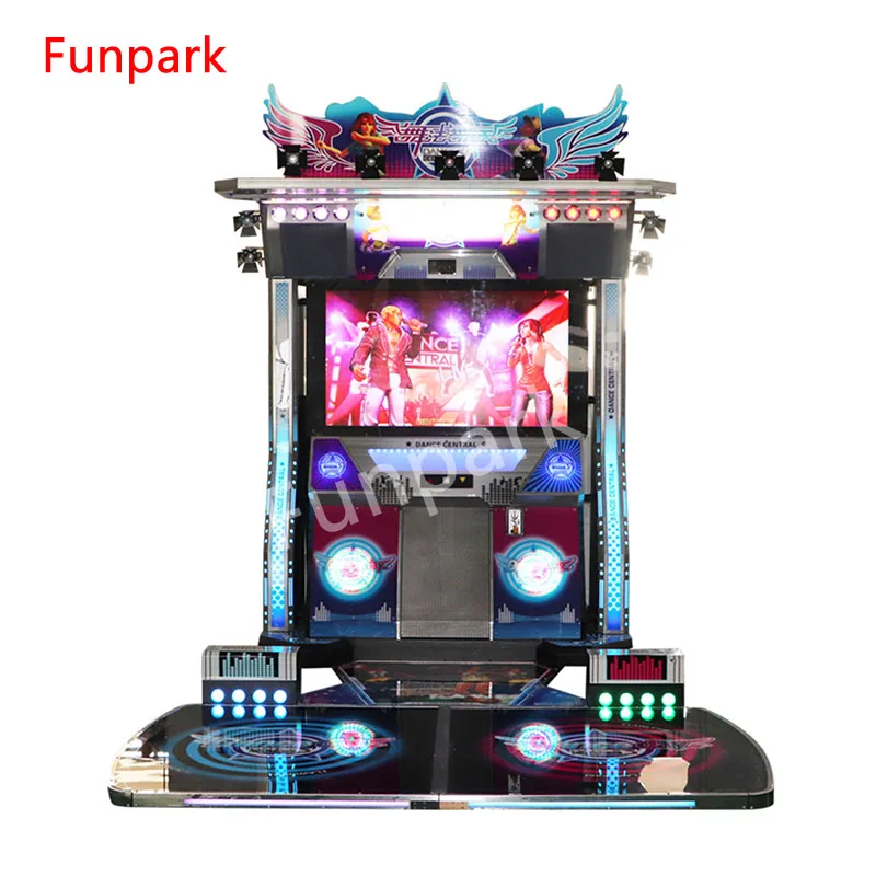 FunPark Shopping Mall Coin Operated Dance Revolution Arcade Amusement Arcade Pump It up Dance Game Machine manufacture
