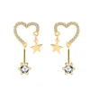 18k gold earrings