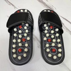 Лидер продаж 2022, тапочки для женщин, домашние массажные тапочки для иглоукалывания шиацу