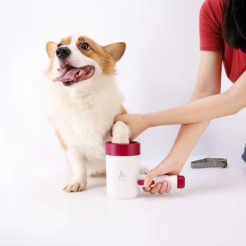 New products Self-Cleaning Reusable Portable Dog and cat foot washing cups for Pet Cleaning