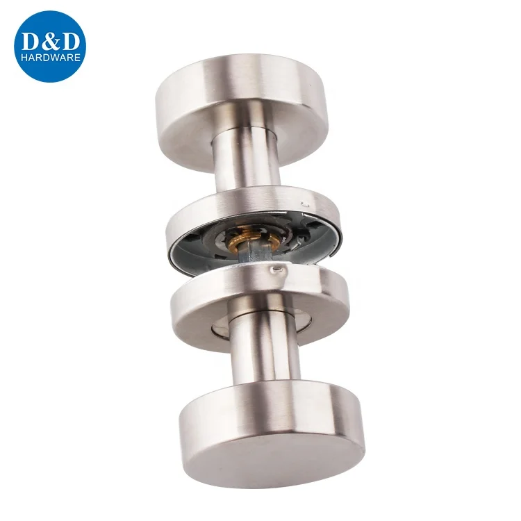 Круглые дверные ручки из нержавеющей стали для входной двери