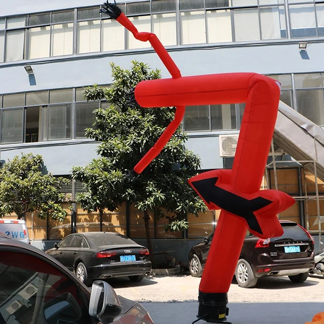 Customized Business Activities Use High Quality Inflatable Sky Dancer Inflatable Arrow Sky Dancer Tubes for Halloween