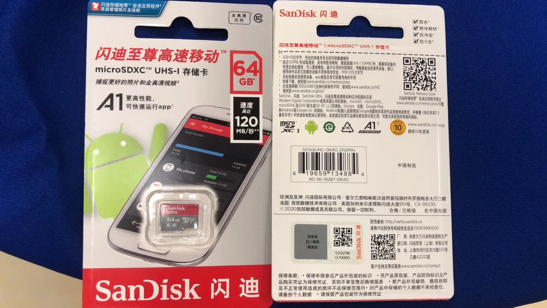 100 Original Sandisk Microsd Card 128gb 512ggb 256gb 16g Micro Tf Memory Card 32gb Ultra Class
