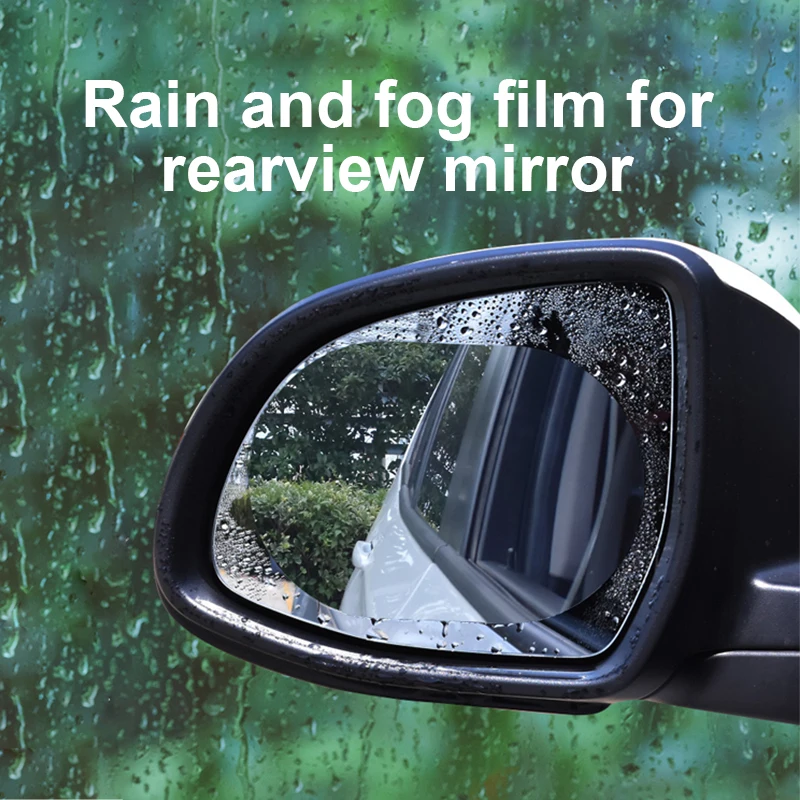 Wholesale Anti Fog Rain Proof Film For Car Mirrors Film View Mirror  waterproof For Cars Accessories 95*95mm.135*95mm From m.