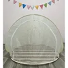Striped outdoor tent (mosquito repellent version)