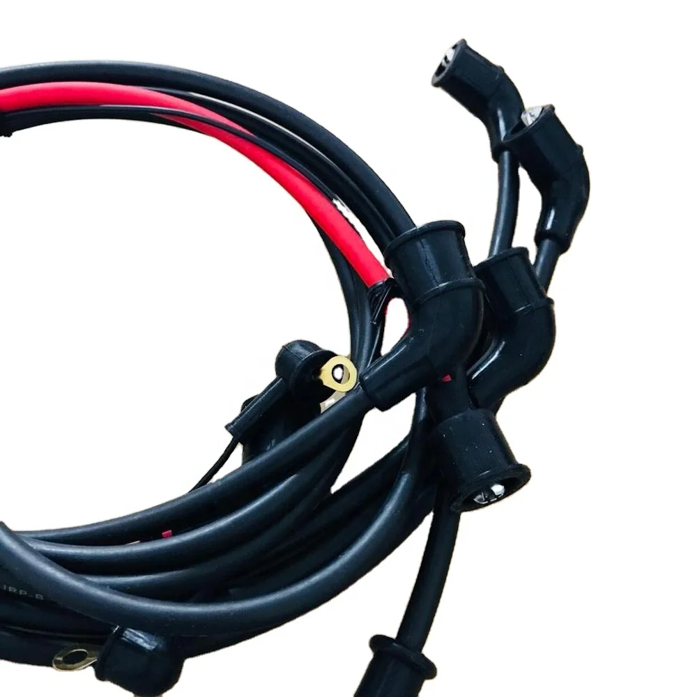 High Quality LONGYAO Ignition System OEM MD997356 MD997698 MD334036 Spark Plug Ignition Wire Set for Mitsubishi Pajero V32 4G54
