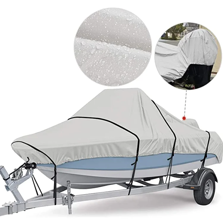Водонепроницаемый чехол для надувной лодки из Оксфордской ткани с защитой от УФ-излучения, комплект для хранения лодок/теней, защитные аксессуары