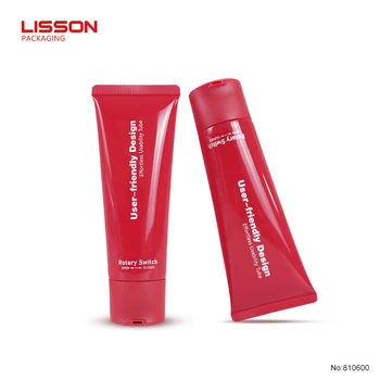 100ml 120ml 150ml Plastic Face Wash Cosmetic Cream Tube Packaging Hand Lotion Sunscreen Squeeze Tube with Rotary Switch Cap