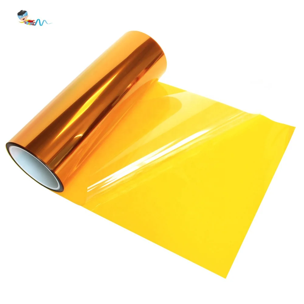 Linered Polyimide Film Coated Silicone Glue ESD Kaptons Self Adhesive ...