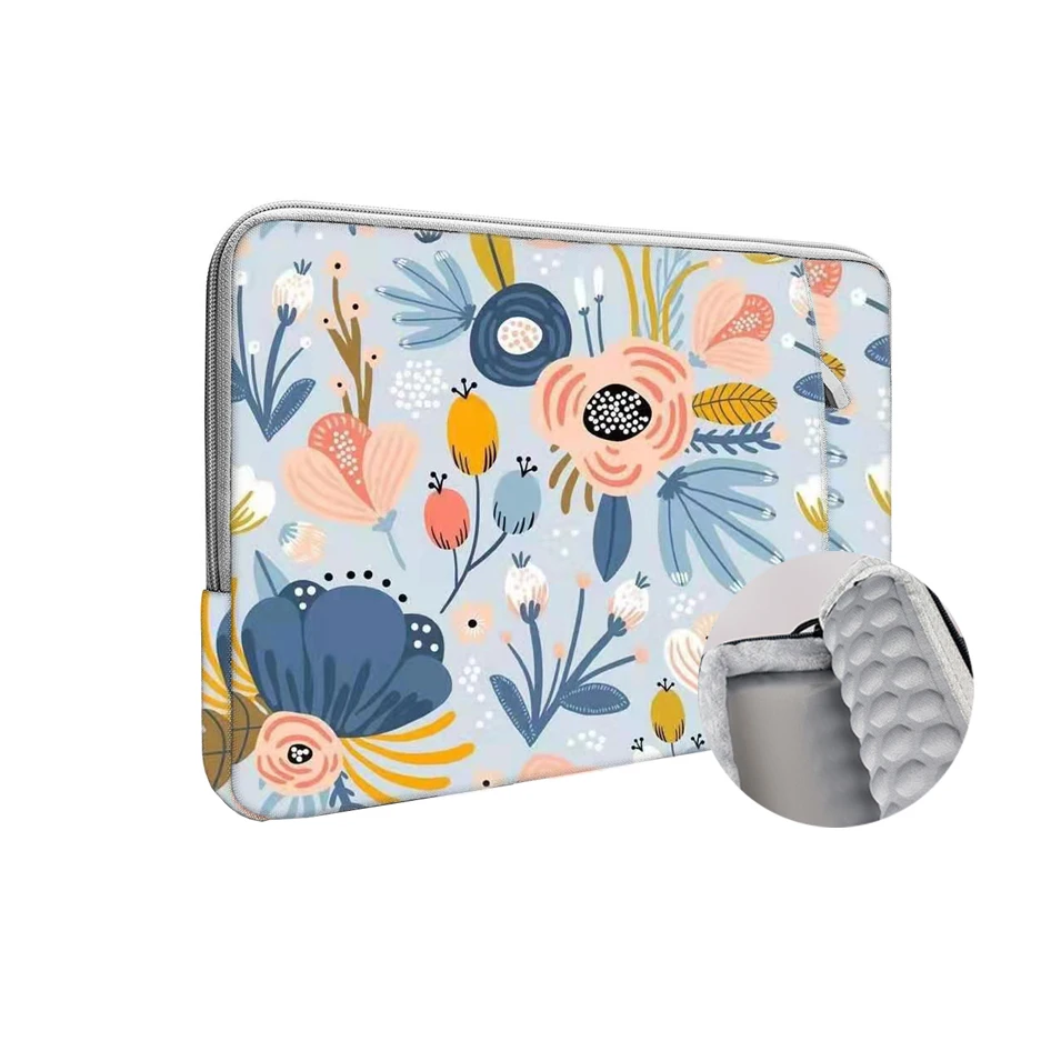 fabric laptop sleeve