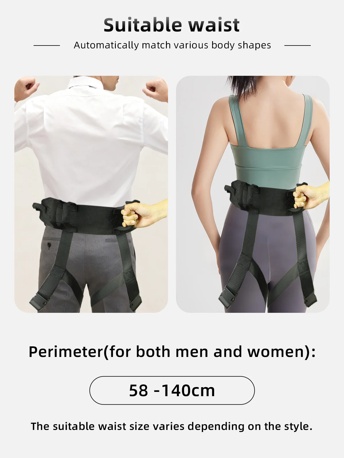 Wholesale Elderly Nursing Fabric Belts Lift Assist Patient Transfer Ga - product detail 2