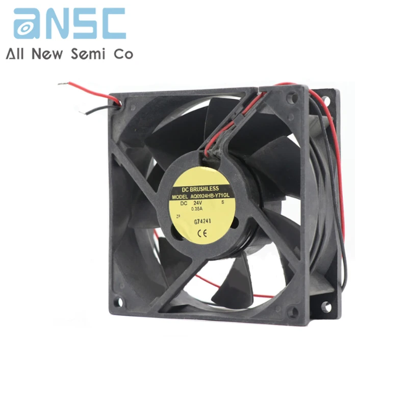 Original Axial flow fan AQ0924HB-Y71GL 24V 0.35A 92*92*32MM Ventilation cooling fan