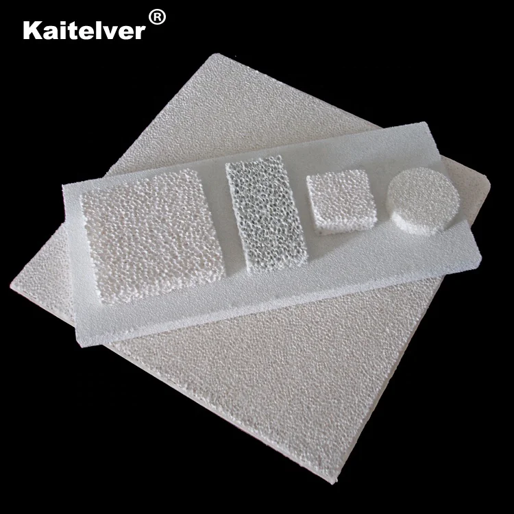 High Temperature Sintering Aluminum Oxide Ceramic Filter Plate Manufacture