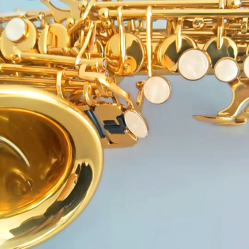 最高の曲がったソプラノサックス小さなミニサックス楽器