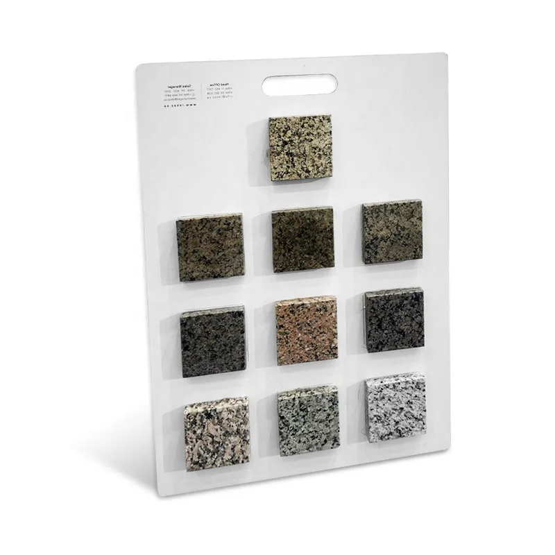 Elite Design Edition Exhibition Display Counter Tile Display Stand Marble Slab Sample Board