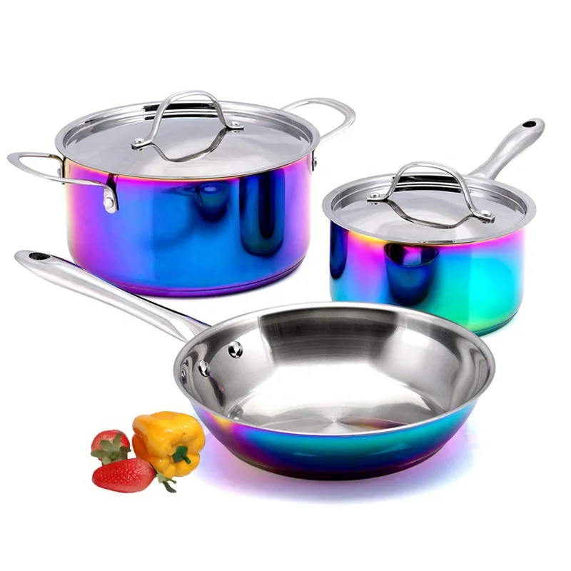 Dishwasher Safe Stainless-Steel Cookware