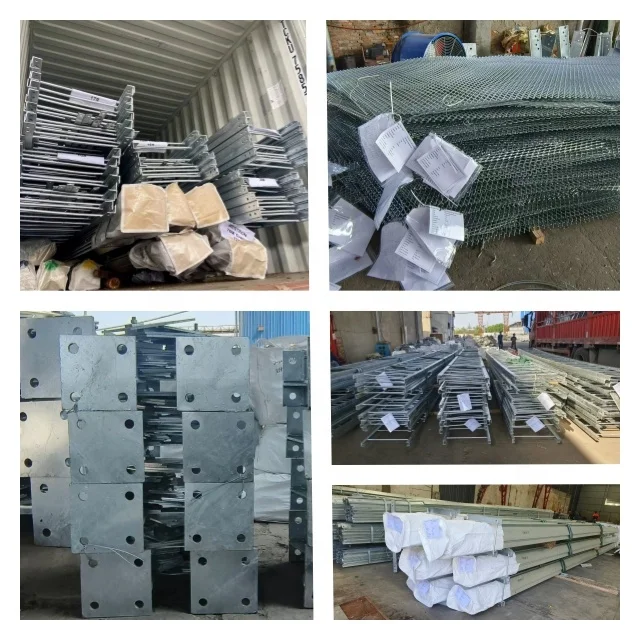 4 Legged Galvanized Self Supporting Lattice Telecommunication Gsm Antenna Tower