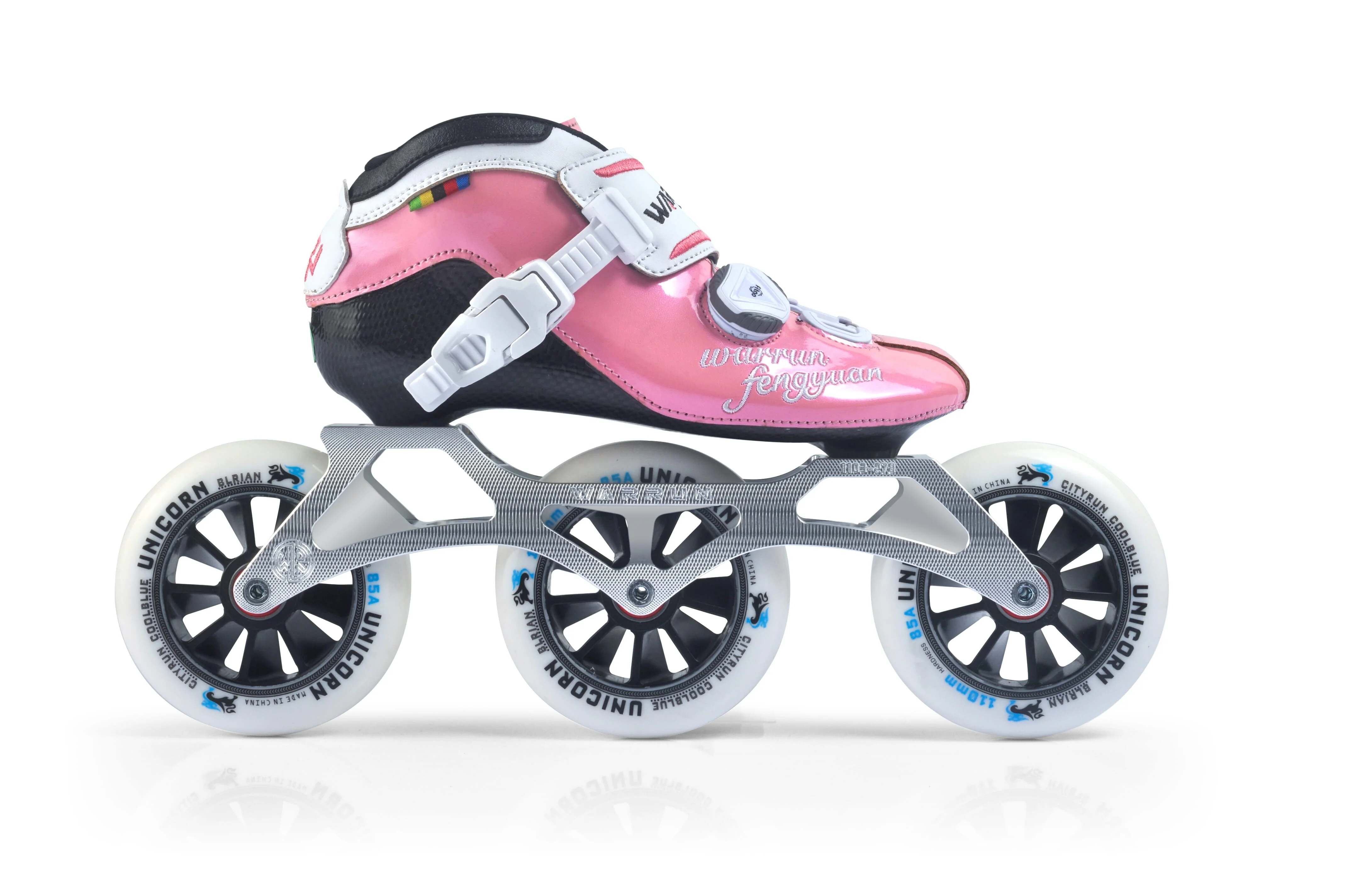 SK001 3輪インラインスピードスケート 軽量カーボンフレーム 29-46#