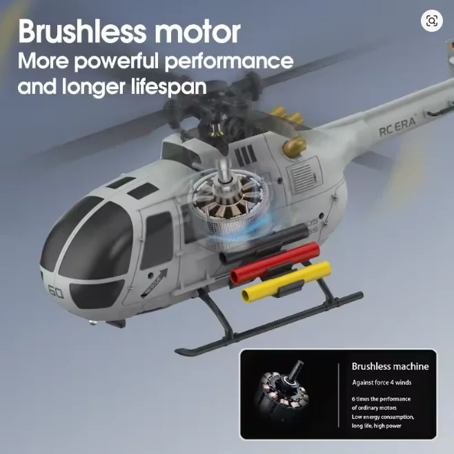C186S RC Helicopter 2.4G 6-Aixs Gyroscope 4CH Altitude Hold
