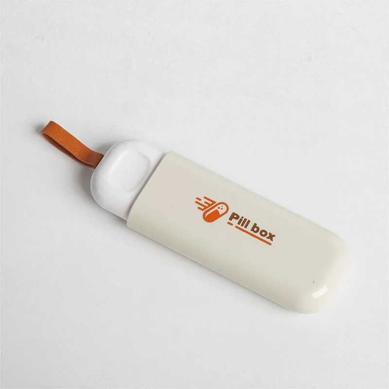 Portable Daily Travel Mini Eco Friendly 3 Compartment Medicine Box