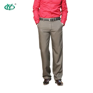 High Quality Cheap 100% Wool Business Man Grey Trousers Formal Pant