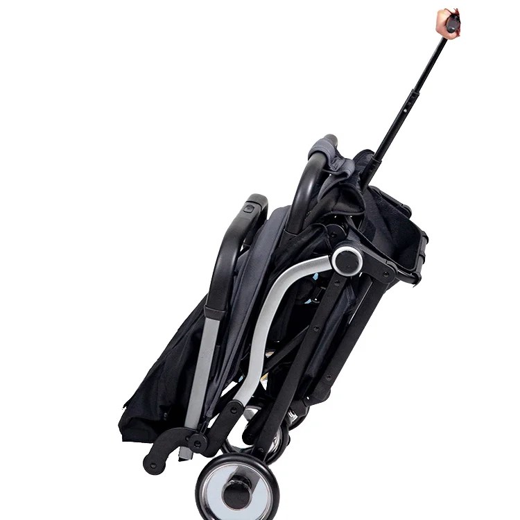 Top Sale Brand 2-in-1 Reversible Iron Frame Wagon Stroller One-Hand Foldable Canopy By Baby Carriage 3