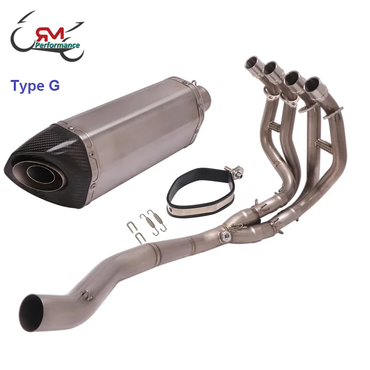 Titanium Alloy Exhaust System for Kawasaki ZX-25R 2020-2021