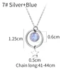 7# Silver blue stone-607604406224