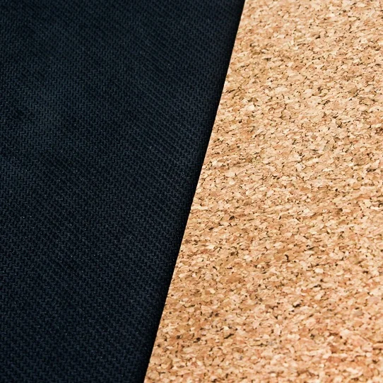 Высококачественное оборудование для фитнеса и йоги экологически чистый водонепроницаемый толстый материал тренажерного зала Лучший Коврик из натурального каучука пробки с пользовательским логотипом