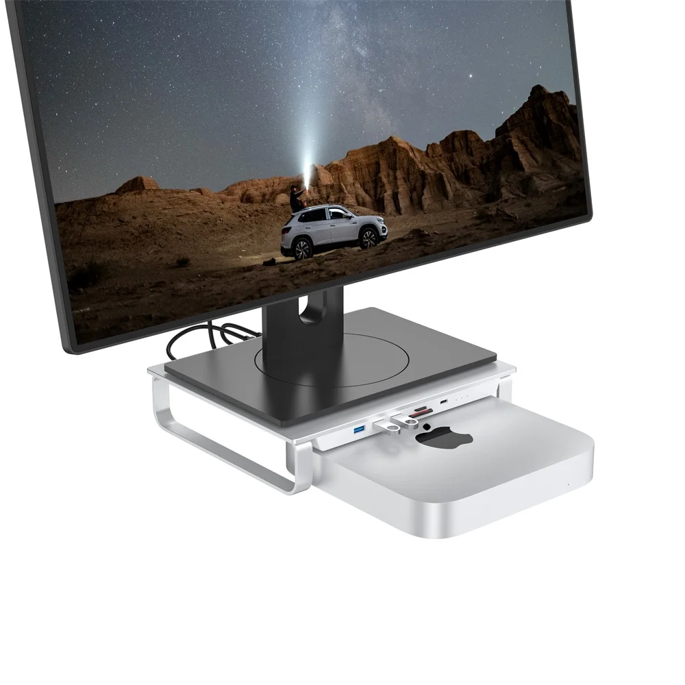 Mac mini M2/8GB/256GB+エンクロージャー等、スタンド付き Mac mini M2/8GB/256GB+エンクロージャー等、スタンド付き