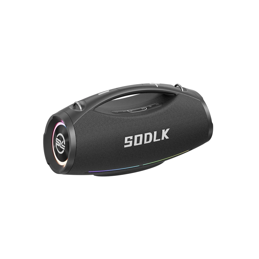 SODLK S1615 200W Portable Speaker with Massive Bass, IPX7 Waterproof Party  Subwoofer/EQ/TWS/AUX/TF Card Outdoor Wireless Speaker