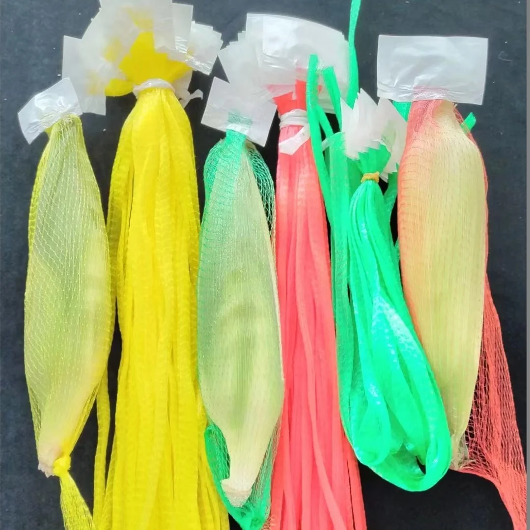 Reusable Sturdy Nylon Shopping Small Mesh Net Bags for Vegetable Fruit Egg Garlic