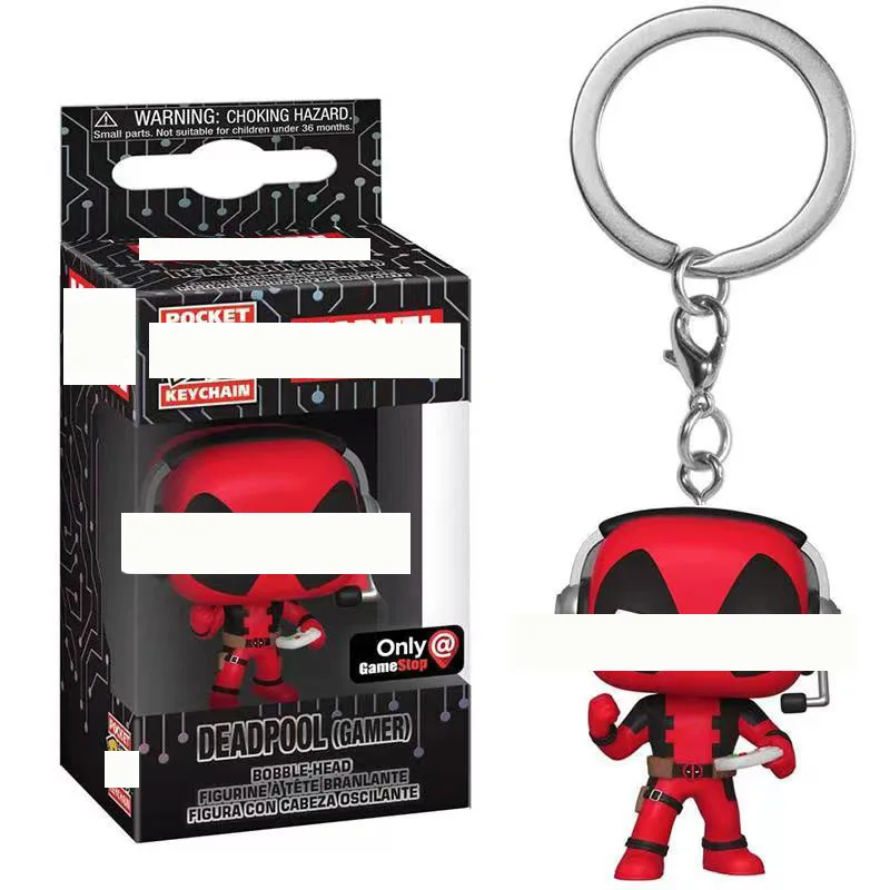 Custom Hot Sale Funko Pop Llaveros Marvel Series Avenger Superheroes ...