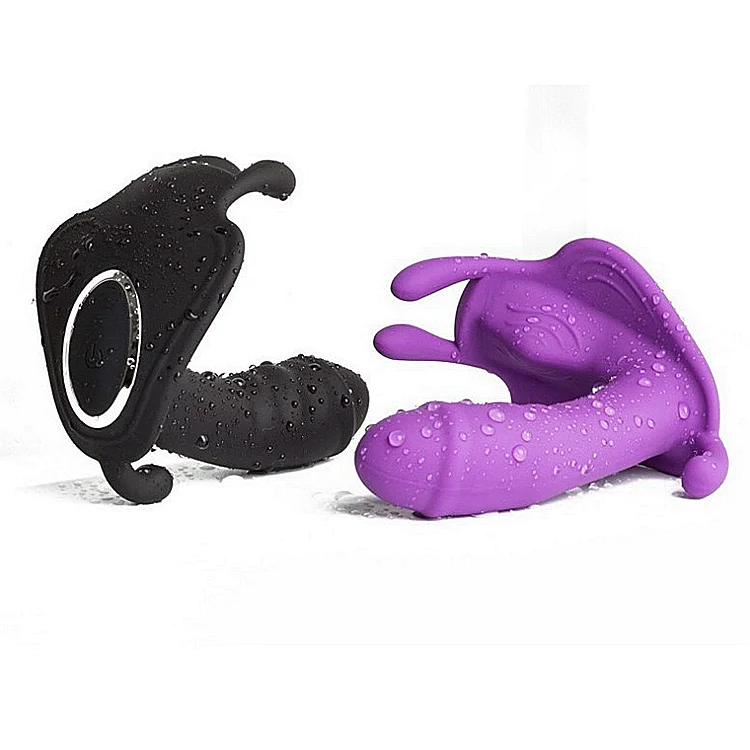 Neuheit Amazon Tragbarer Unsichtbarer Vibrator Masturbations-Unterwäsche  Vibrator Kabellose Fernbedienung Schmetterlings-Vibrator