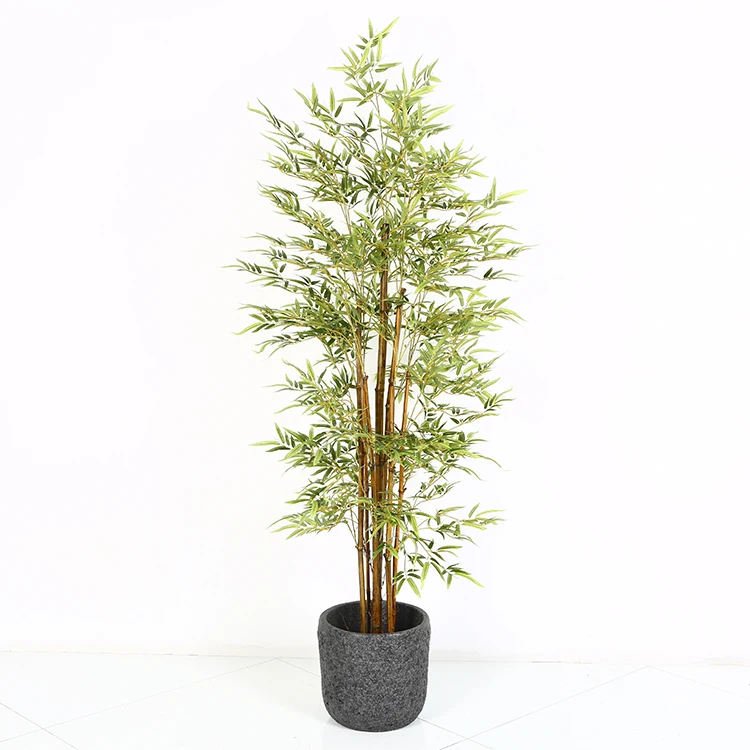 Wholesale Tree Artificial Indoor And Outdoor Fake Bamboo Leaf Plant