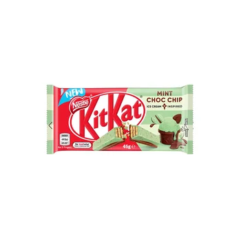 New KitKat Mint Choc Chip Block 45g chocolate sweets sweet chocolate chocolates and sweets kg
