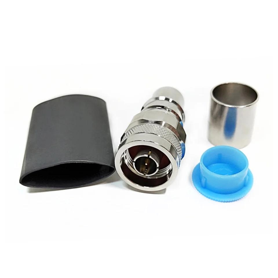 Factory 50 Ohm  N Type Male Macho Plug Crimp Solderless N a Crimpare Per Il Cavo for LMR600 Cable RF Connectors