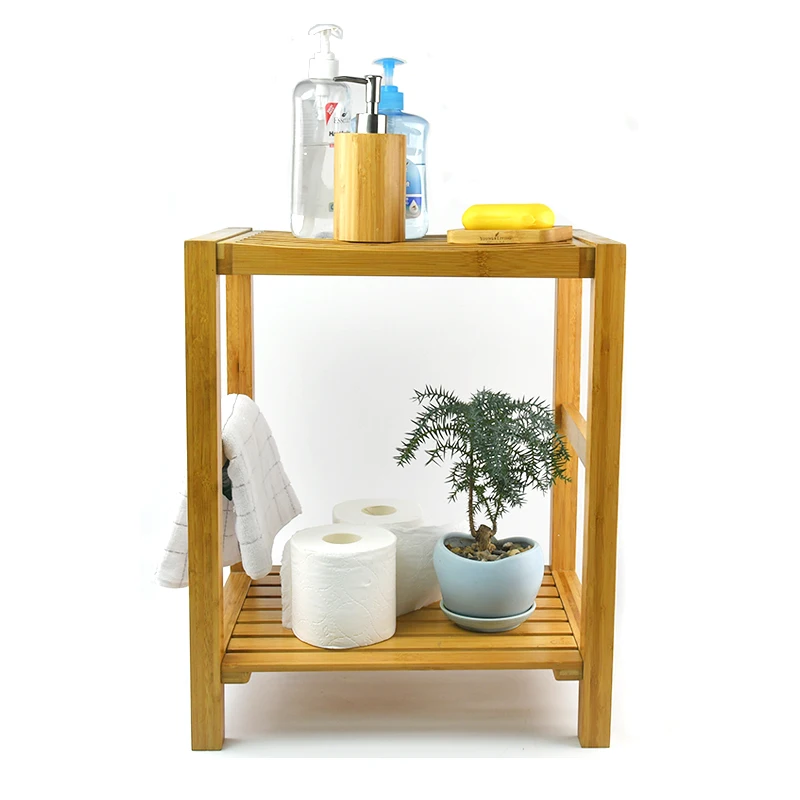 100% natural eco-friendly durable Bathroom bamboo shower seat