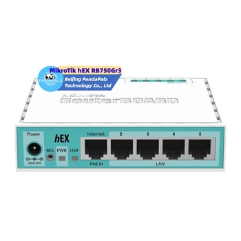 Original New Routeur Mikrotik HEX Gr3 RB750Gr3 RB750 Routers
