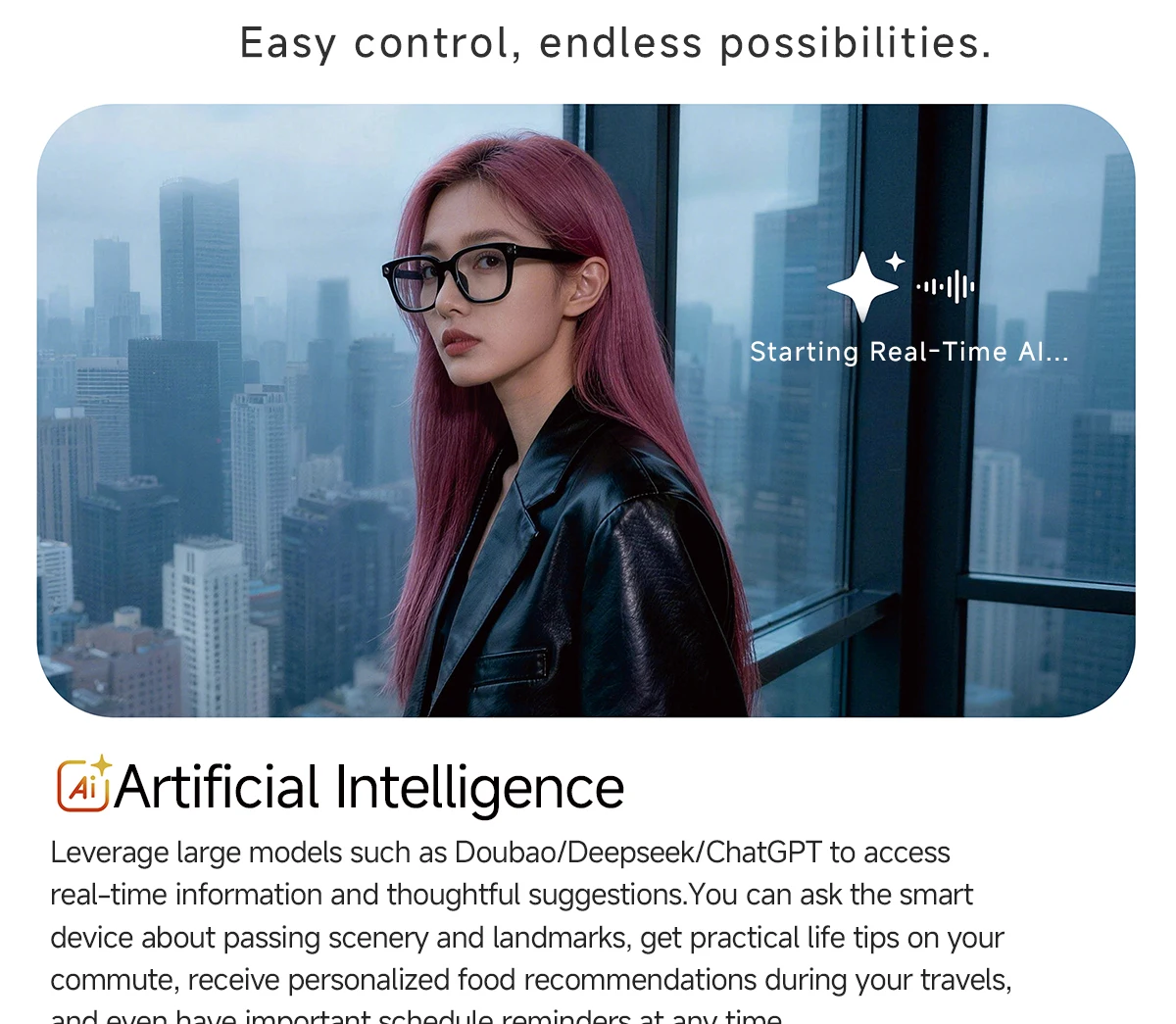 Smart Glasses Features