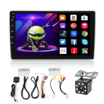 9 inch Universal Touch Screen Android Car Radio 2.5D GPS Navigation Autoradio Multimedia Player 2 Din Car Audio Stereo