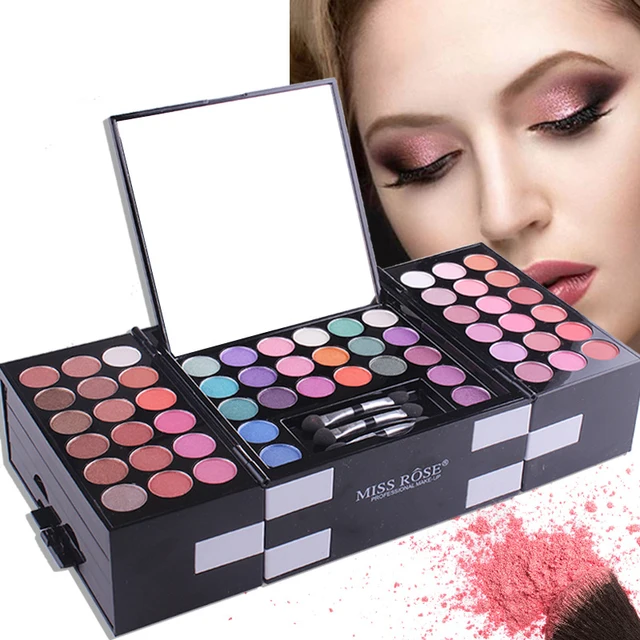 Makeup kits 142 colors eyeshadow concealer contour blush lip gloss eye shadow palette box set with private label - Image 2